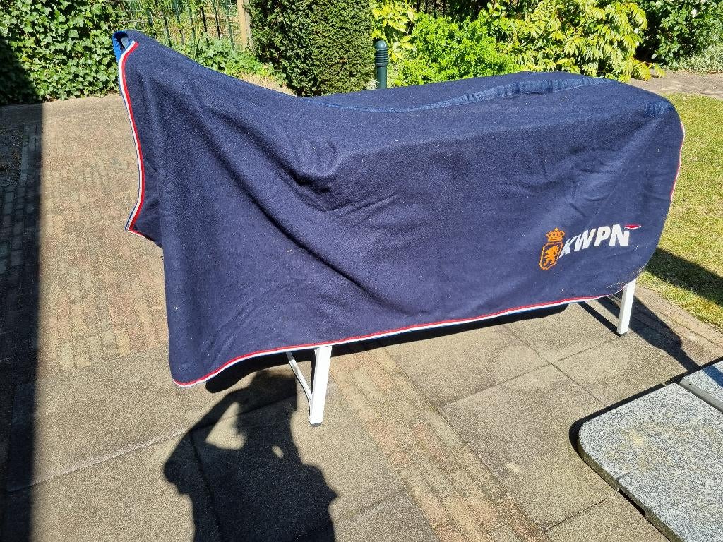 Wollen zweetdeken/statiedeken 215 KWPN, Ophalen of Verzenden, Zo goed als nieuw, Deken