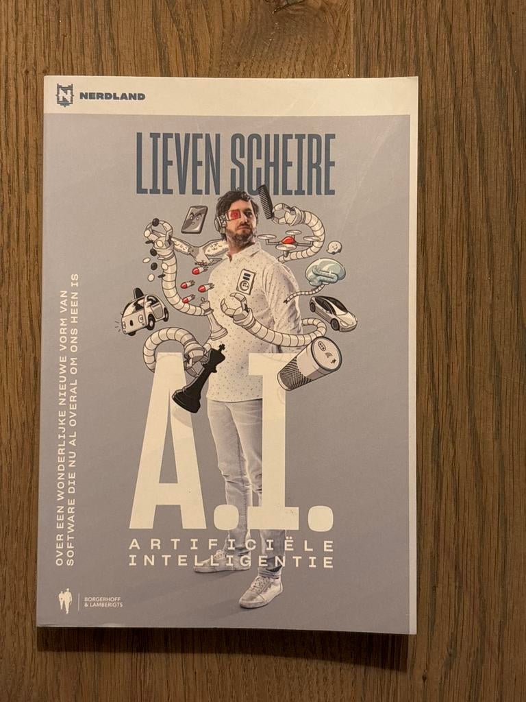 A.I. - Lieven Scheire - Artificiële Intelligentie, Ophalen of Verzenden, Zo goed als nieuw, Overige wetenschappen