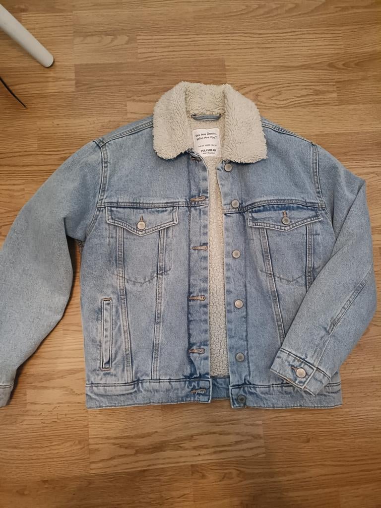 Leuk spijkerjasje, Ophalen of Verzenden, Zo goed als nieuw, Maat 34 (XS) of kleiner, Blauw