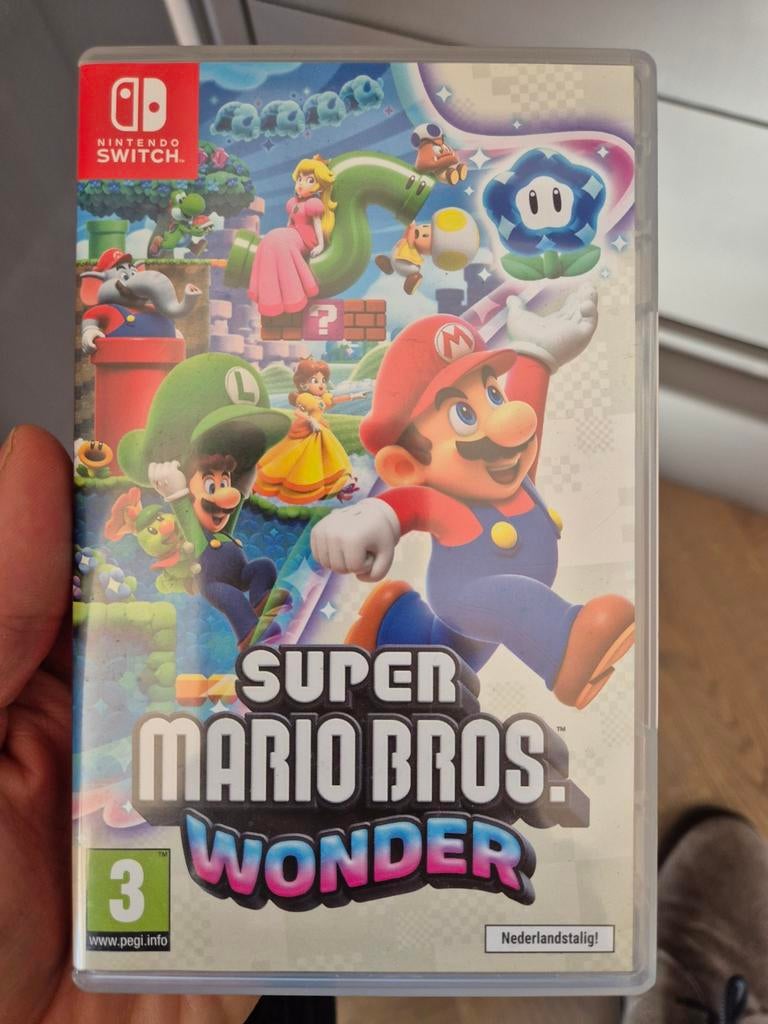 Super Mario Bros. Wonder - Nintendo Switch, Eén computer, Ophalen of Verzenden, Zo goed als nieuw, Platform