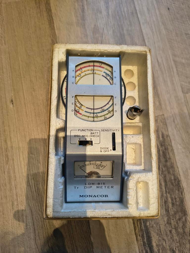 Monacor LDM-815 Transistor Dip Meter in originele doos, Ophalen of Verzenden