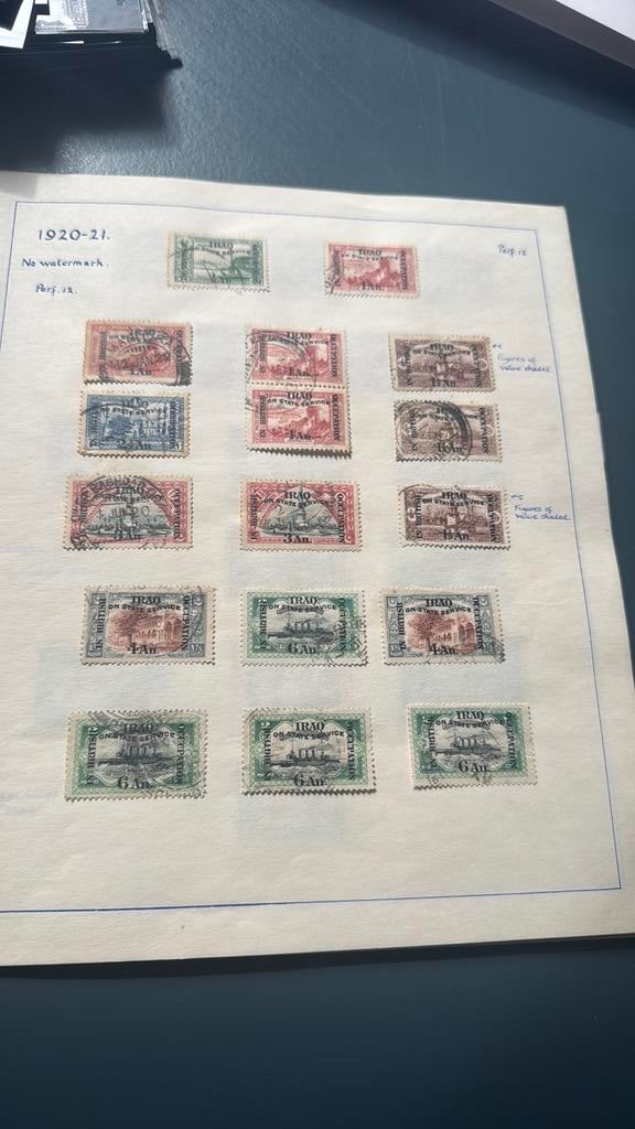 Irak tocollectie gespecialiseerd deel 2 bieden bij deel 1, Ophalen of Verzenden, Buitenland