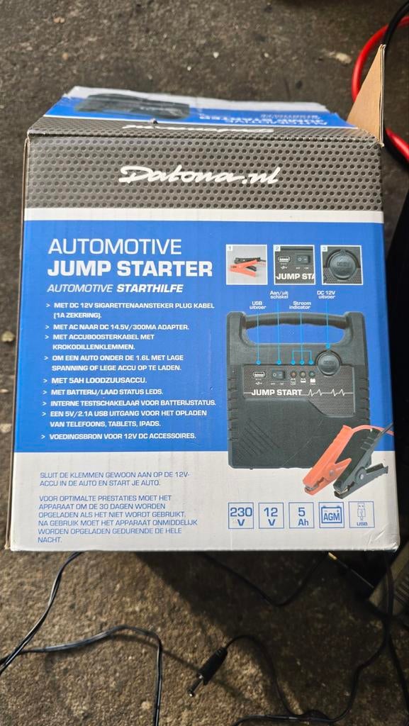 Dabona Automotive Jump Starter - Startbooster, Auto diversen, Ophalen of Verzenden