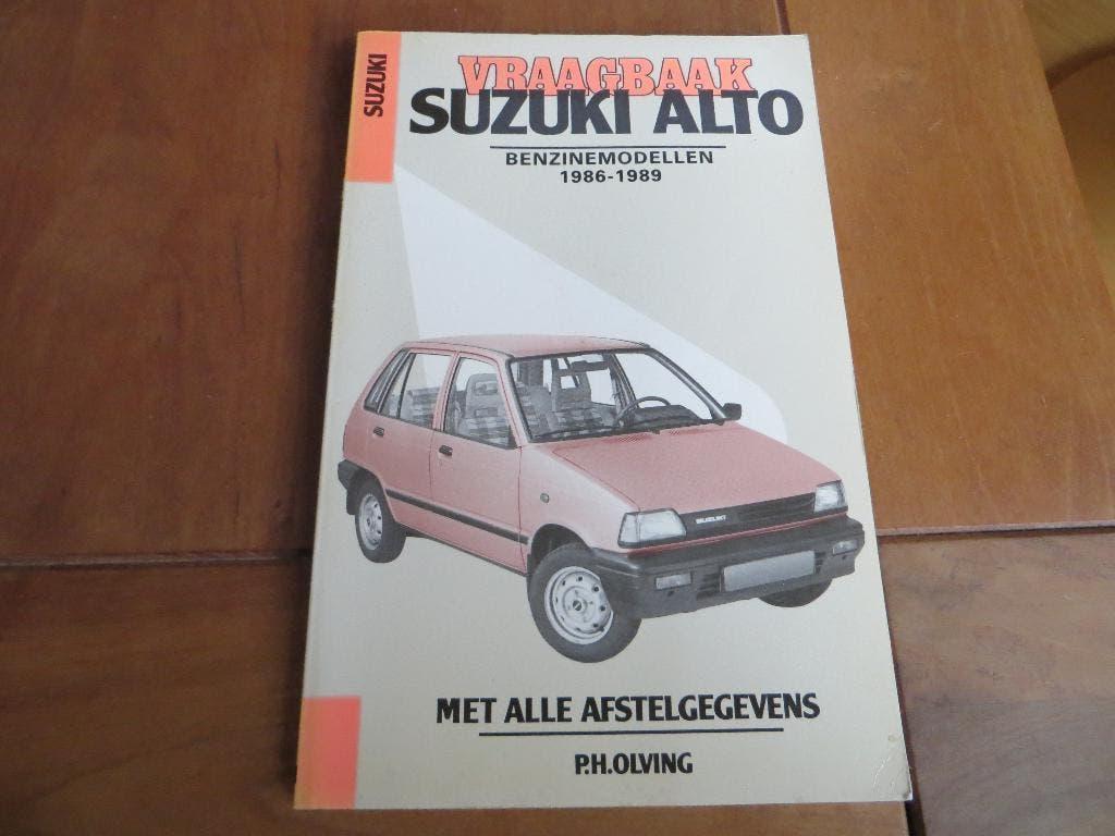 Vraagbaak Suzuki Alto 1986 - 1989, mooie staat!, Ophalen of Verzenden
