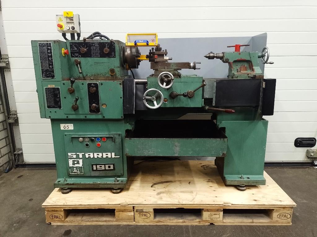 Staral 190 draaibank, metaaldraaibank, Ophalen of Verzenden, Gebruikt, Metaaldraaibank, 500 tot 1000 mm