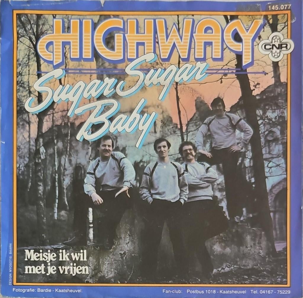 Highway – Sugar Sugar Baby, Ophalen of Verzenden, Gebruikt, Overige formaten, Levenslied of Smartlap