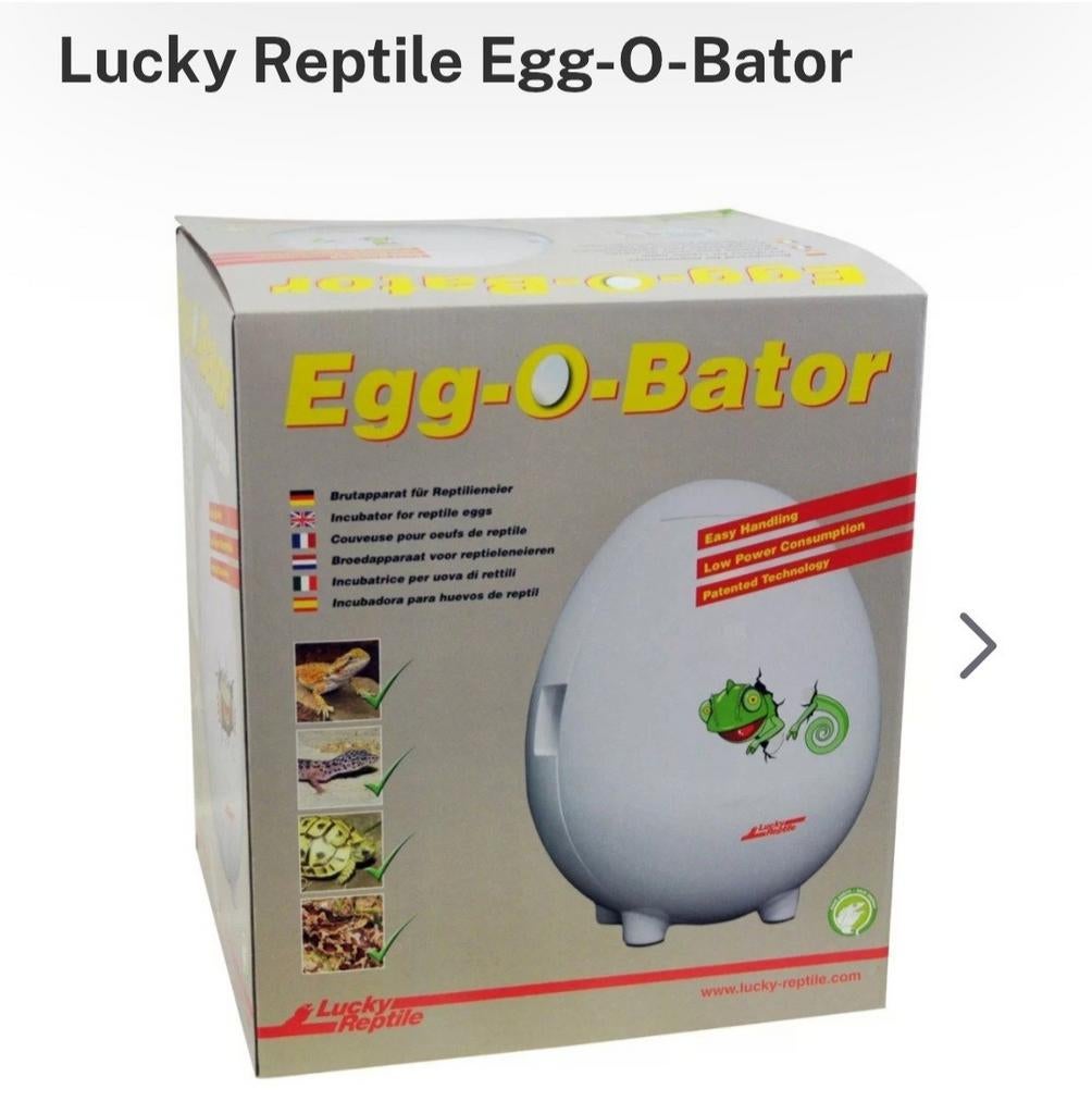 Incubator voor reptielen eieren, Ophalen