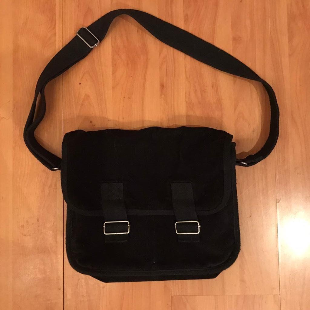 Tas Laura Ashley, Ophalen of Verzenden, Zo goed als nieuw, Zwart, Schoudertasje