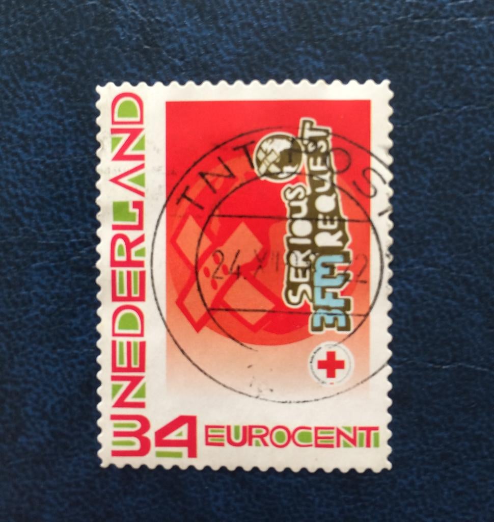 persoonlijke postzegel Serious 3FM Request, Verzenden, Na 1940, Gestempeld