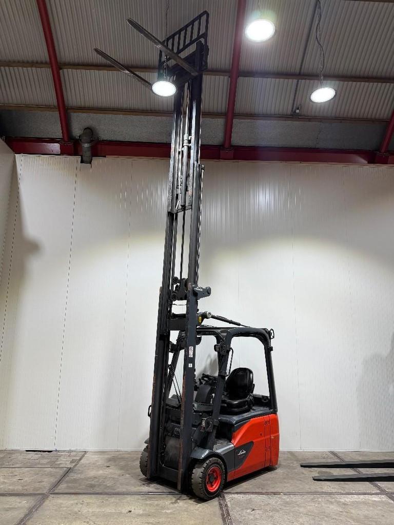 Linde E16 Triplex 5,4M Freelift Sideshift HL1210, 1000 tot 2000 kg, Elektrisch, Heftruck, Linde