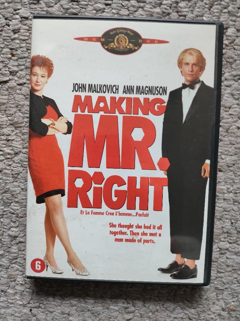 Making Mr. Right in nette staat. Nederlands ondertiteld, Alle leeftijden, Ophalen of Verzenden, Zo goed als nieuw