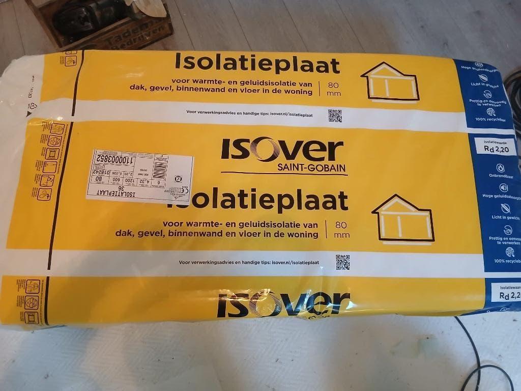 Isolatiemateriaal, Ophalen, Dakisolatie, 4 tot 8 cm, Nieuw