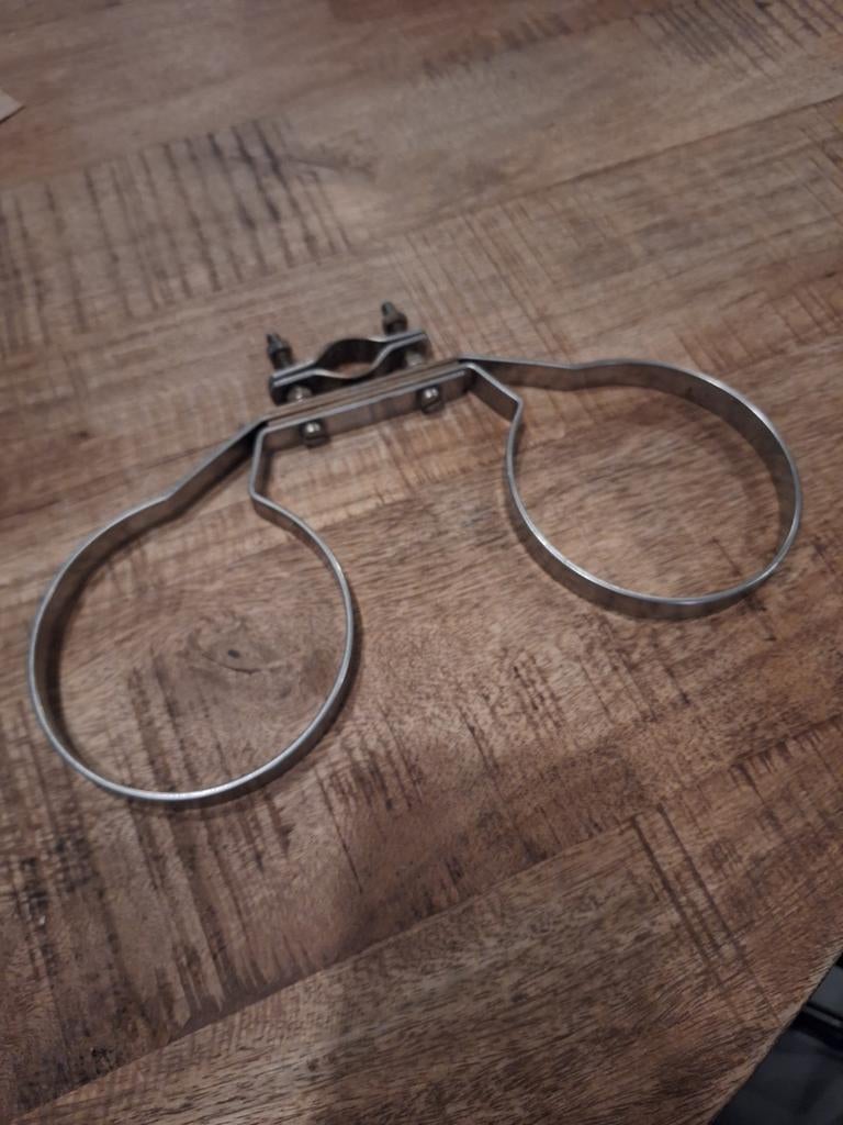 Fenderhouder RVS, diameter 10 cm, Watersport en Boten, Ophalen of Verzenden, Gebruikt