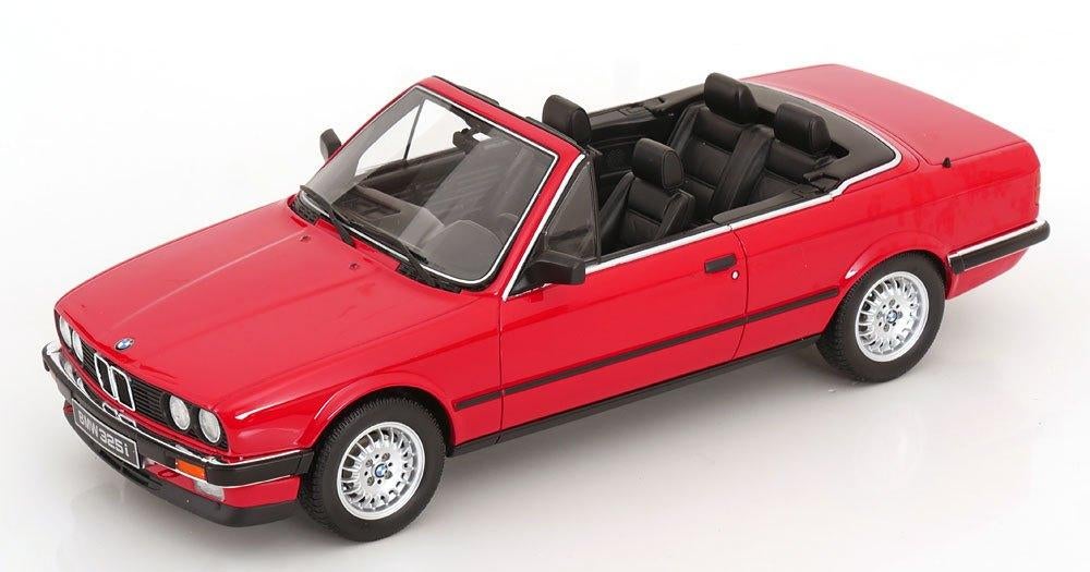 OttoMobile 1:18 BMW 325i E30 Cabrio 1986 rood nieuw in doos, Ophalen of Verzenden, Nieuw, Auto, OttOMobile