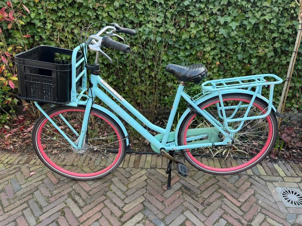 Gazelle “Heavy Duty” transportfiets, 3v, Ophalen, 53 tot 56 cm, Versnellingen, Zo goed als nieuw