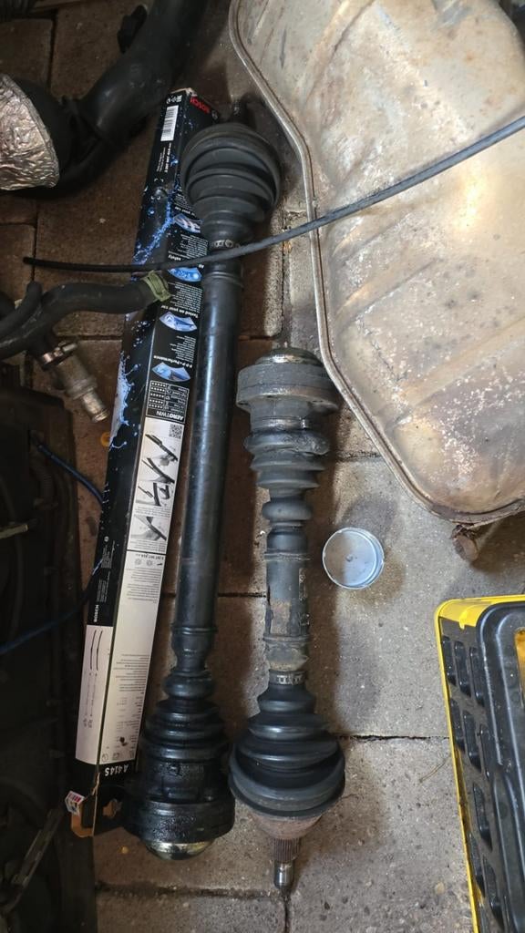 Set aandrijfassen Golf 4 1.9 TDI ARL, Auto-onderdelen, Ophalen of Verzenden, Gebruikt, Volkswagen