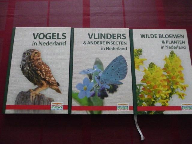 Postcode boeken 3 stuks, Boeken, Natuur, Ophalen of Verzenden, Zo goed als nieuw, Natuur algemeen