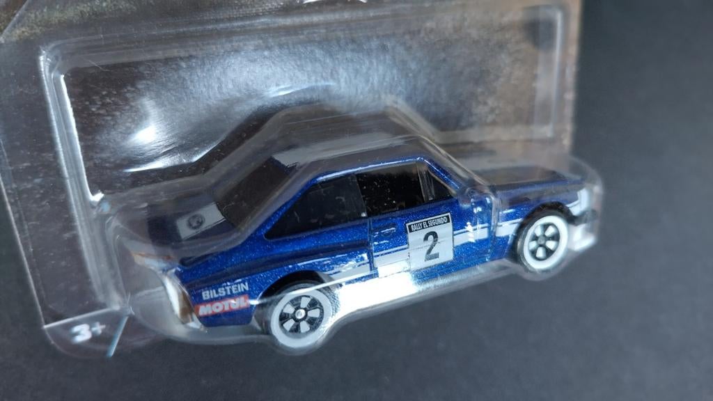 Ford Escort RS 2000 1:64 Hotwheels Silver Series Pol, 1186 MJ 1 NL, Auto, Verzenden, Nieuw