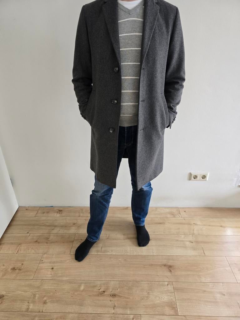 Hugo Boss Wollen Jas - Gemaakt in Europa, Kleding | Heren, Jassen | Winter, Ophalen of Verzenden