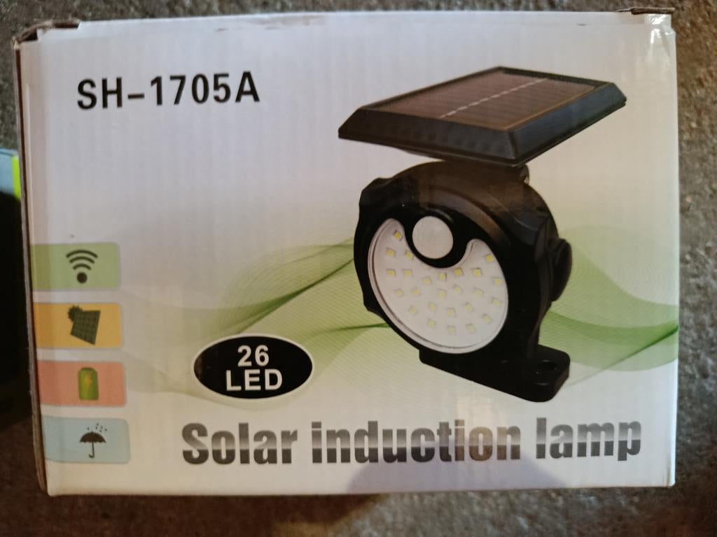 Solar LED lamp, Ophalen of Verzenden