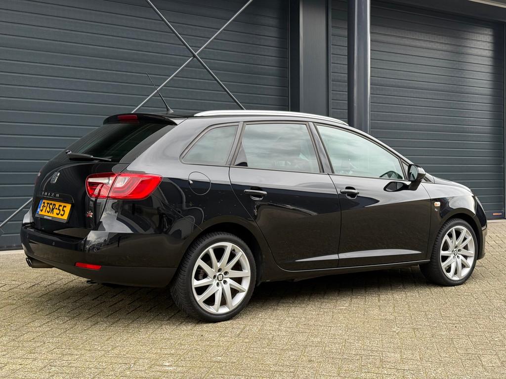 Seat Ibiza ST 1.2 TSI FR Dynamic, PDC, Cruise, Climate, Voorwielaandrijving, Euro 5, Zwart, 4 cilinders