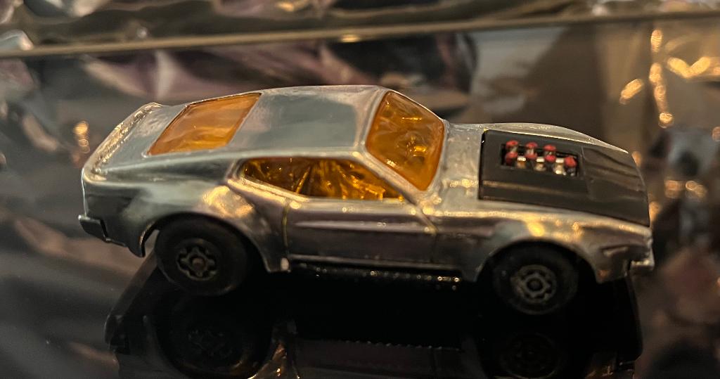 Matchbox no44 Mustang Boss “Customized model”, Ophalen of Verzenden, Gebruikt, Auto, Matchbox