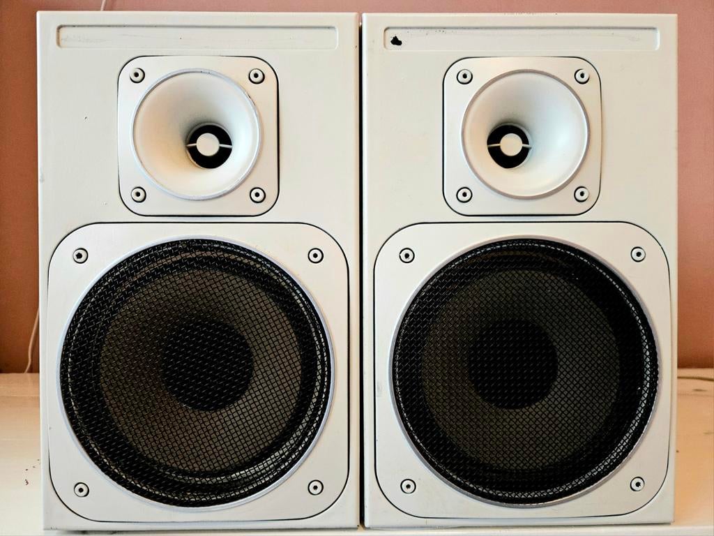 Jamo SL-65 Speakers / Boxen, Gebruikt, Ophalen of Verzenden, 60 tot 120 watt, Front, Rear of Stereo speakers