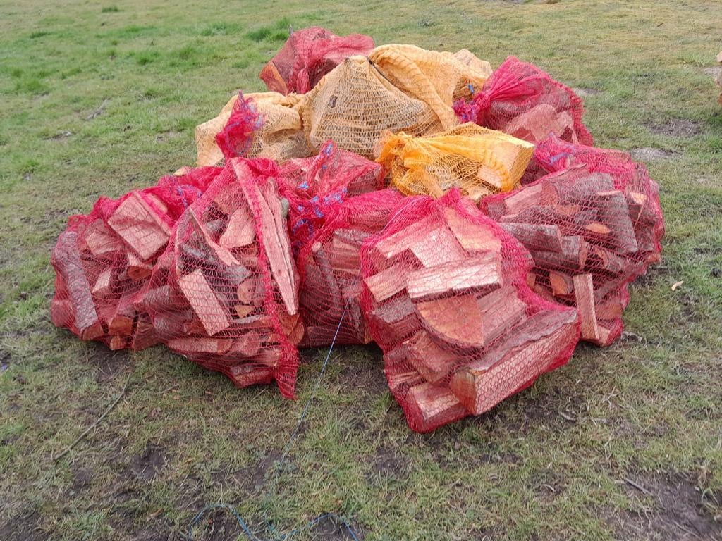 100 kg vers elzen brandhout/haardhout, Tuin en Terras, Haardhout, Minder dan 3 m³, Ophalen, Elzenhout, Blokken
