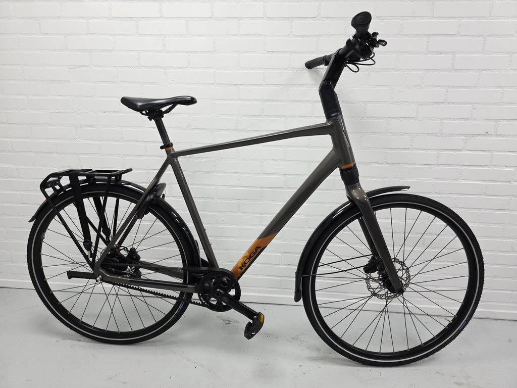 ZGAN Koga F3 8.0 Disc Alfine 11 Gates CDX riem rijklaar, Fietsen en Brommers, Versnellingen, Zo goed als nieuw, 57 tot 61 cm, Ophalen