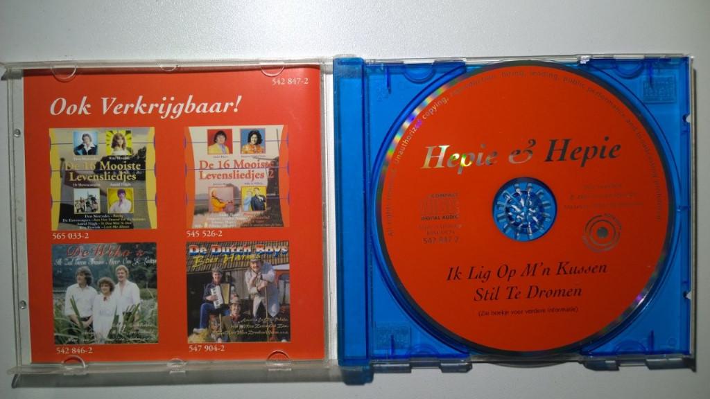 Hepie En Hepie - Ik Lig Op M'n Kussen Stil Te Dromen, Ophalen of Verzenden, Zo goed als nieuw, Pop