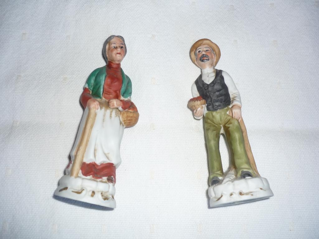 2  beeldjes, Ophalen of Verzenden, Zo goed als nieuw