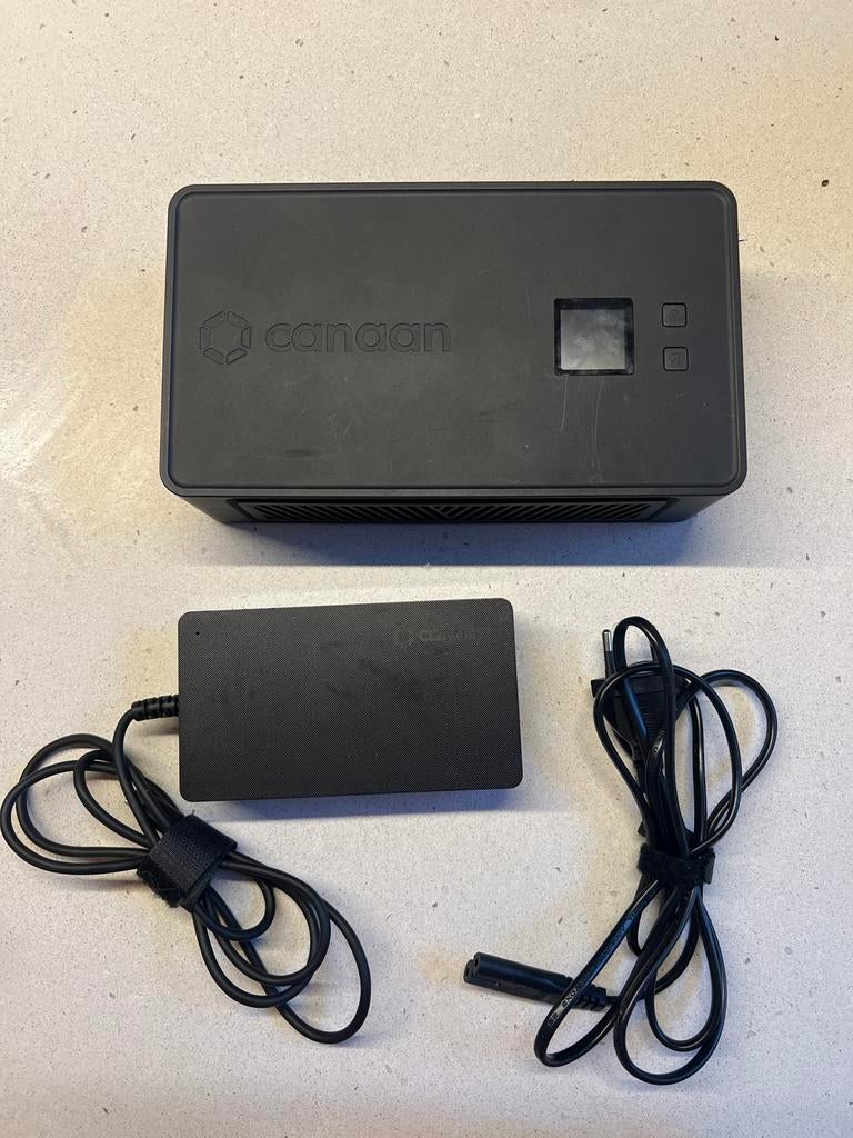 Canaan Avalon nano 3 Bitcoin miner met voeding, Computers en Software, Ophalen, Zo goed als nieuw