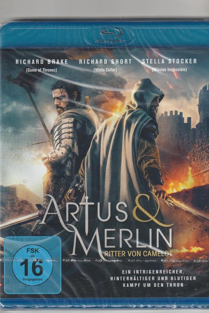 Artus & merlin blu ray ( duits - engels ), Ophalen of Verzenden, Zo goed als nieuw, Science Fiction en Fantasy