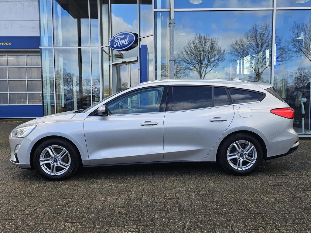 Ford Focus Wagon 1.0 EcoBoost Trend Edition Business Winterp, Gebruikt, 1283 kg, Origineel Nederlands, Lichtsensor
