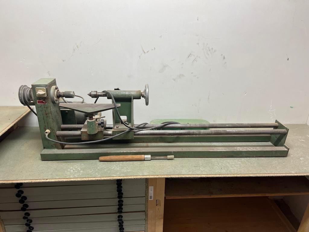 Robuuste Houtdraaibank - Ideaal voor Hobbyisten, Ophalen, Gebruikt, Houtdraaibank, 500 tot 1000 mm