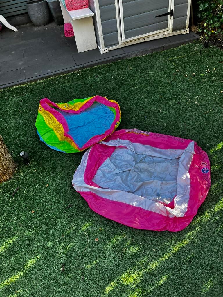 Gratis 2 opblaasbare zwembadjes, Ophalen of Verzenden, Zo goed als nieuw