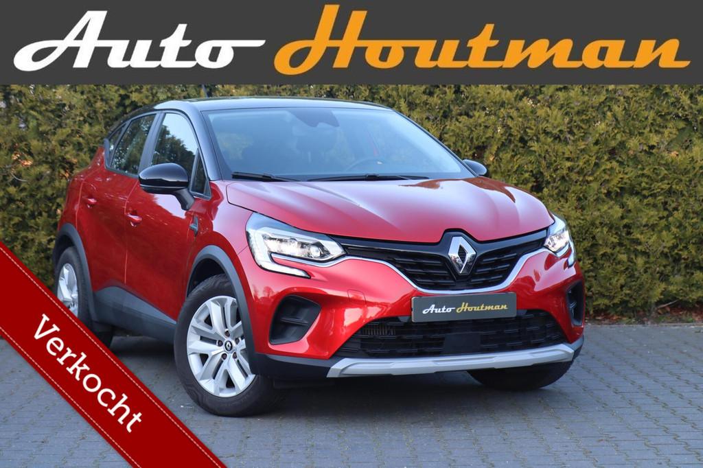 Renault Captur 1.0 TCe 90 Carplay|Ecc|Cruise|Pdc|Nav|trhk, Voorwielaandrijving, Stof, Gebruikt, 635 kg
