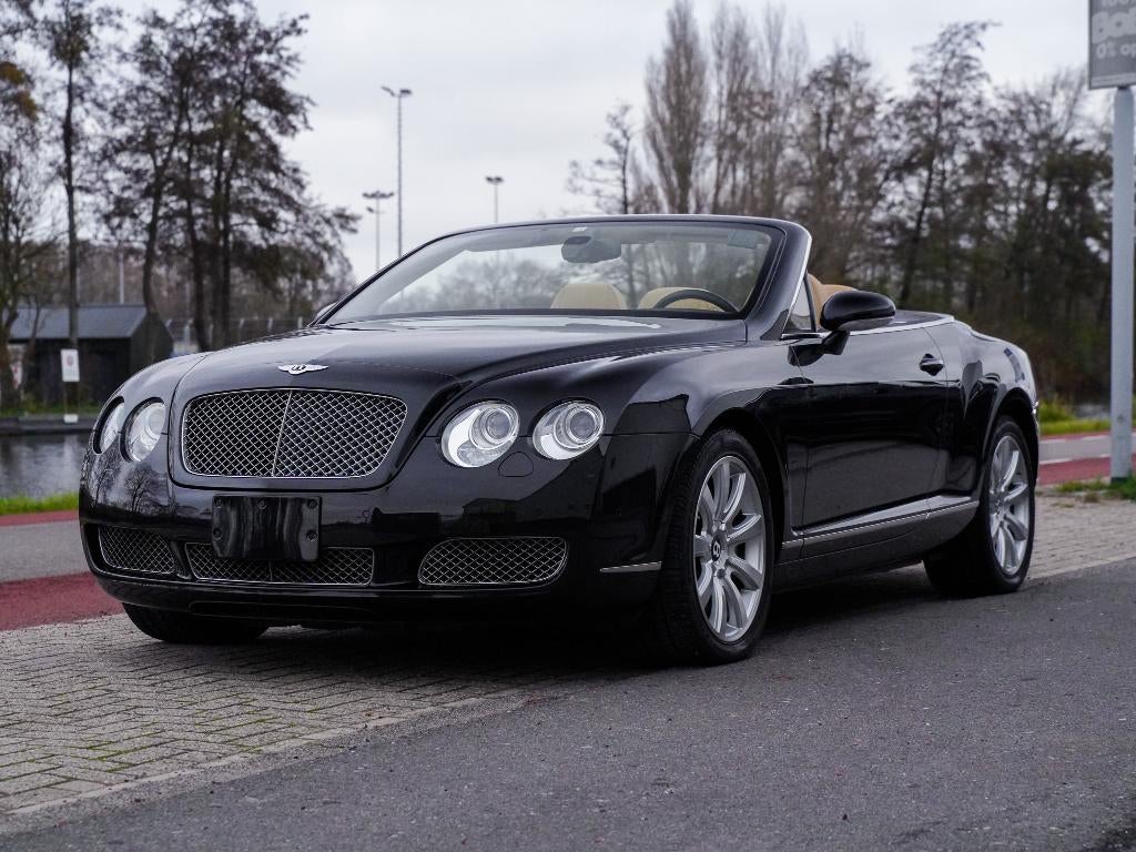 Bentley Continental GTC Youngtimer, Auto's, Bentley, Bedrijf, Continental GTC, Benzine, Cabriolet, Automaat, Zwart, Overige kleuren