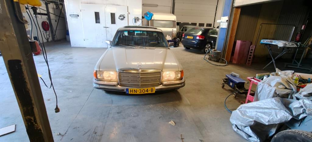 Mercedes-Benz Mercedes  280 SE 1979 Grijs, Auto's, Automaat, Achterwielaandrijving, Zwart, 1650 kg
