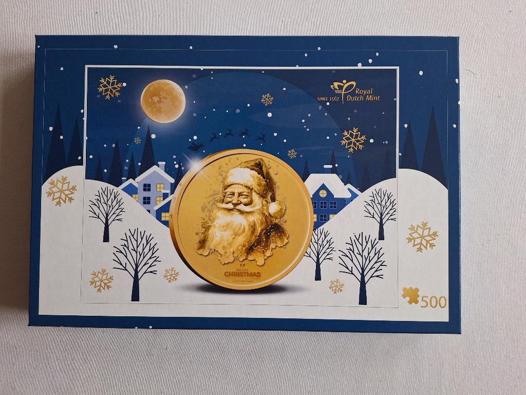 Nieuwe kerst puzzel 500 stukjes, Ophalen of Verzenden, 500 t/m 1500 stukjes, Nieuw