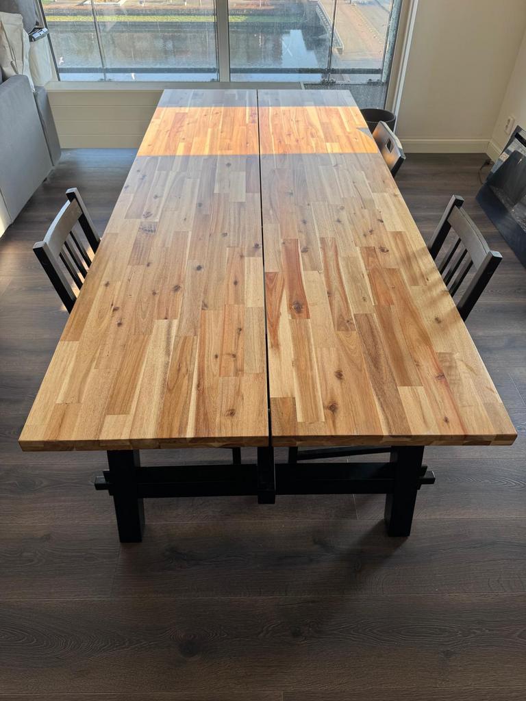 Dining table 235cm, Ophalen of Verzenden, Zo goed als nieuw, Rechthoekig, 50 tot 100 cm