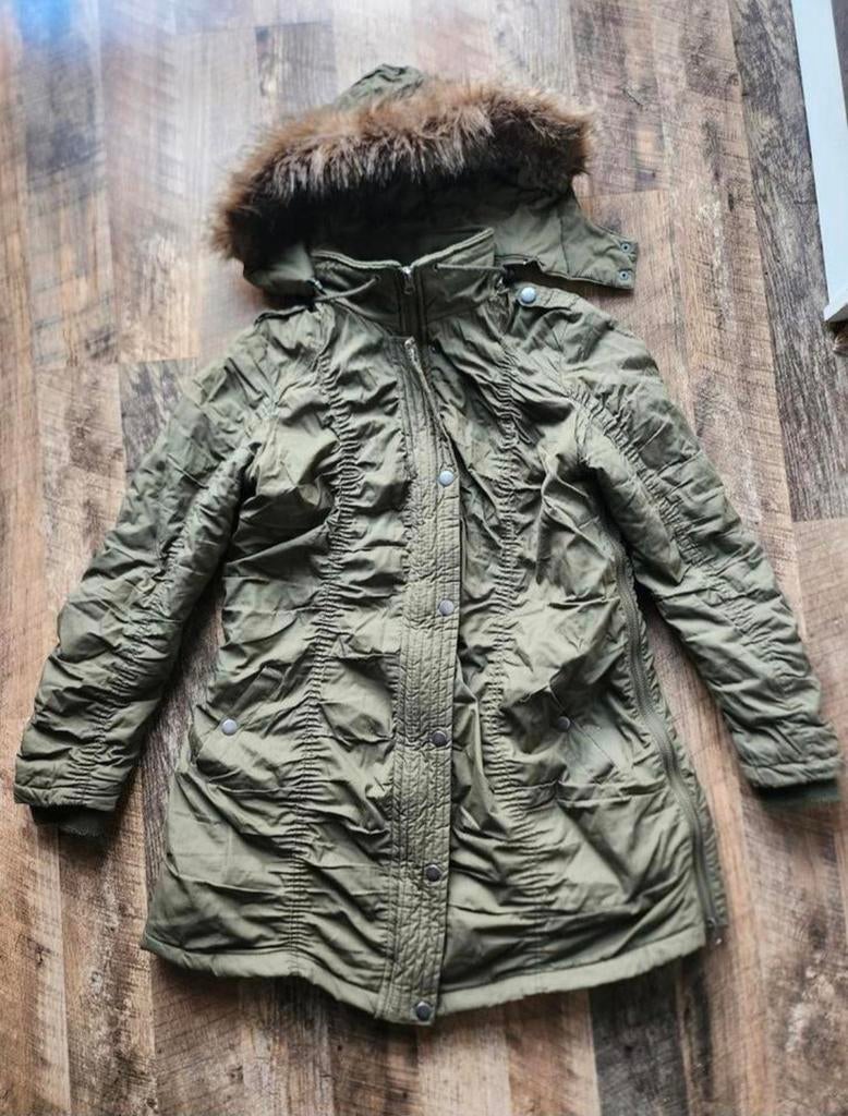 Zwangerschaps jas maat 40, Kleding | Dames, Positiekleding, Ophalen, Zo goed als nieuw