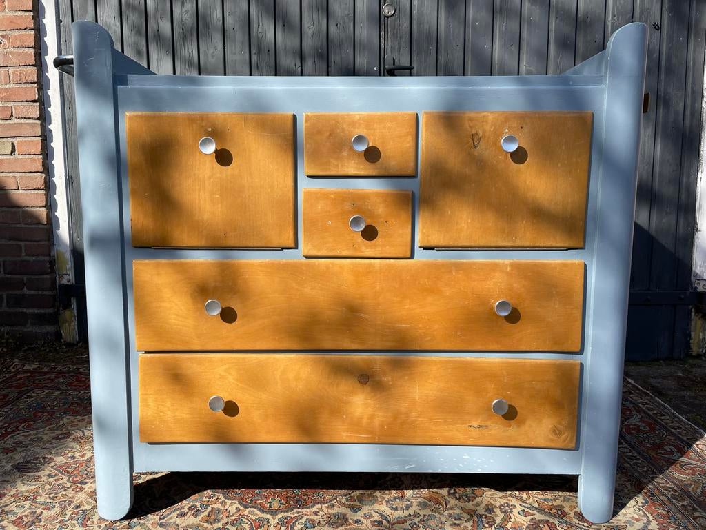 Vintage Commode met ronde vormen - past bij Sebra, Ophalen, Gebruikt, 50 tot 70 cm, 75 tot 100 cm