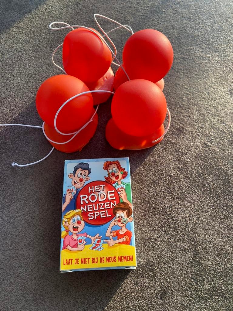 Het rode neuzen spel / 6+ / Overloon, Ophalen of Verzenden, Zo goed als nieuw