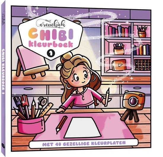 CreaChick Chibikleurboek 1 - GRATIS VERZENDING, Verzenden, Nieuw, Overige typen