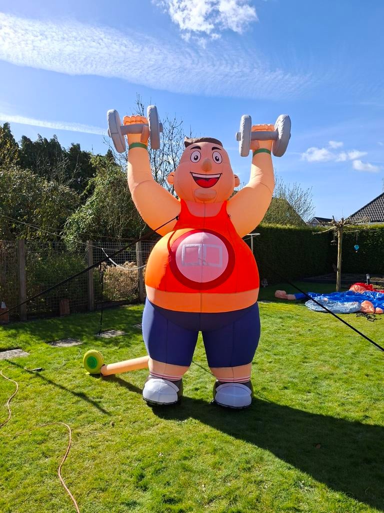 Huur opblaasbare feestpoppen voor elke gelegenheid!, Ophalen of Verzenden, Gebruikt, Feestartikel, Verjaardag