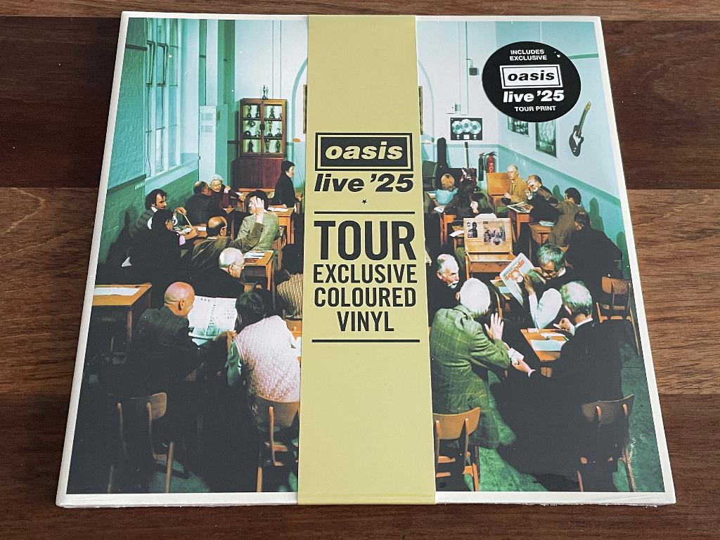 Vinyl 2LP+PRINT Oasis The Masterplan 2025 Tour Edition NIEUW, Geseald, 2020 tot heden, Ophalen of Verzenden, 12 inch