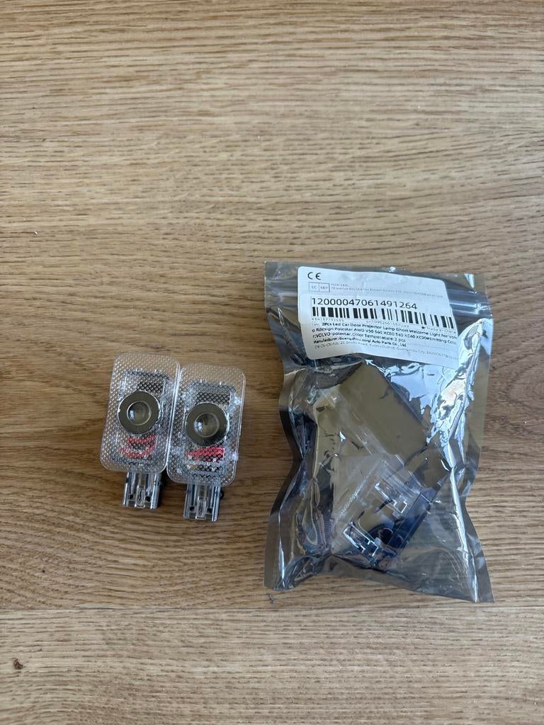 Autodeur LED-licht projector voor Volvo, Auto diversen, Auto-accessoires, Nieuw, Ophalen of Verzenden