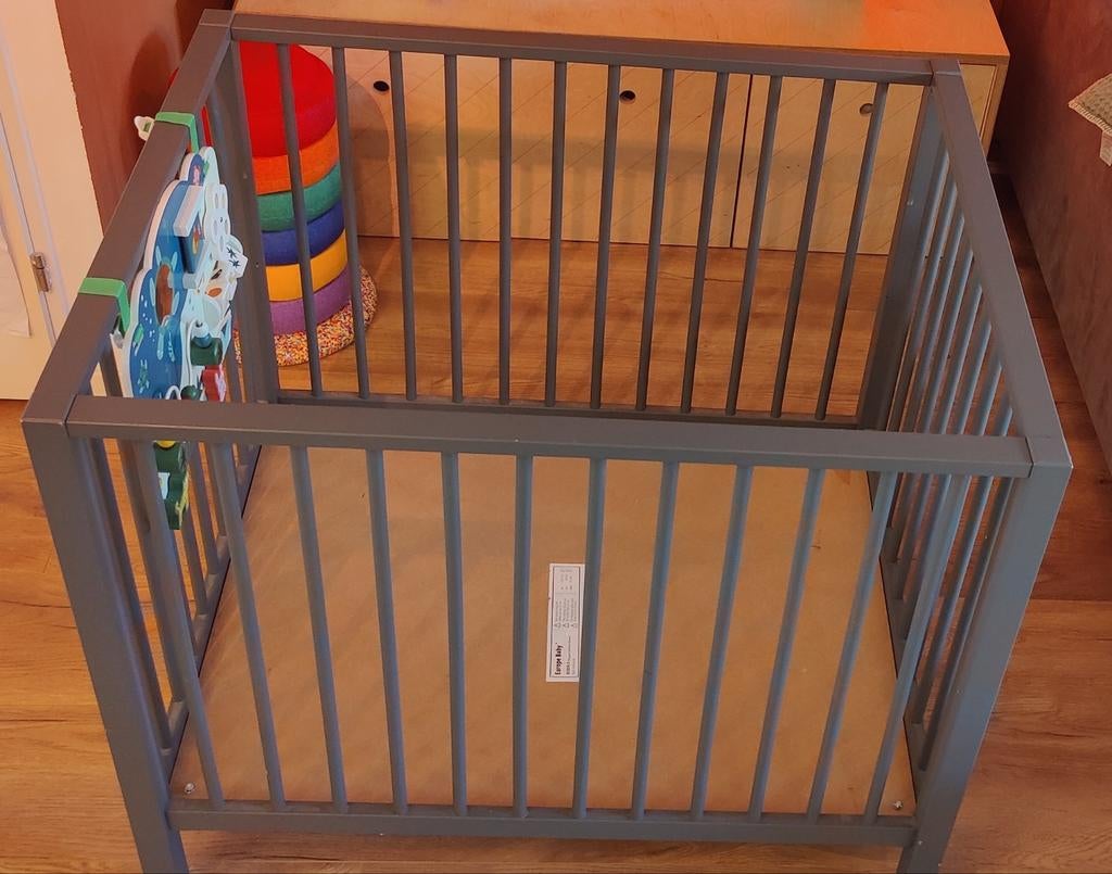 Europe Baby babybox GRATIS AF TE HALEN, Ophalen, Gebruikt, Vierkant, Boxkleed