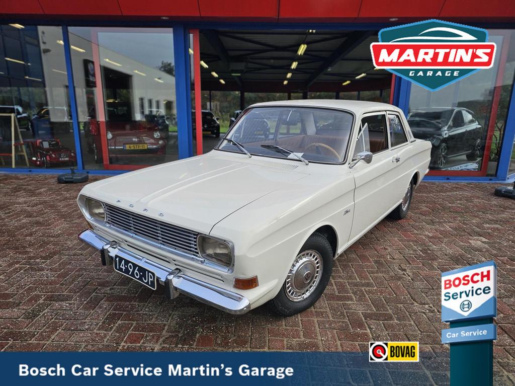 Ford Taunus 15M, Stof, Gebruikt, Overige modellen, Wit